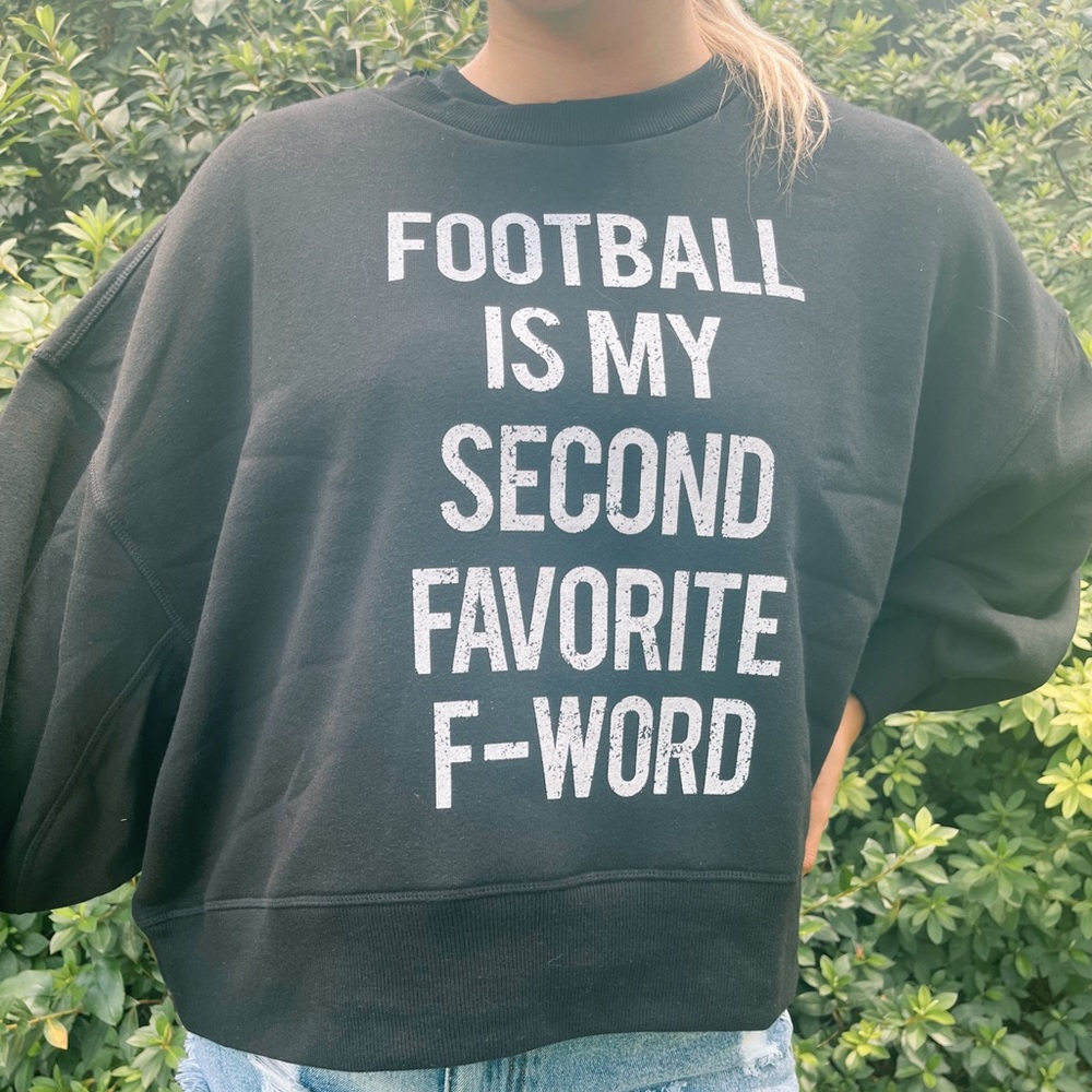 football sweatshirt